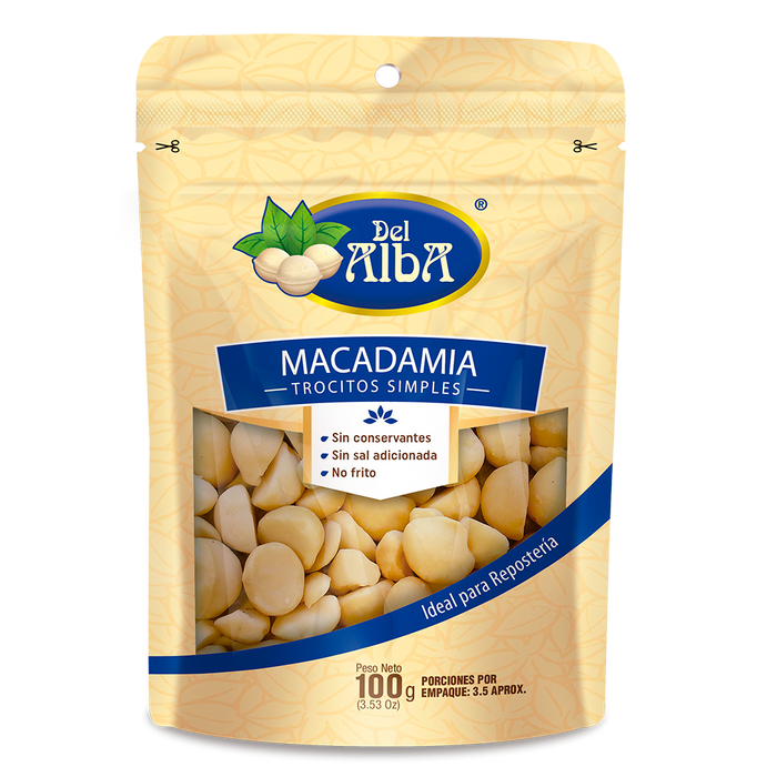 Macadamia in Simple Pieces x 100g | Kosher Snacks