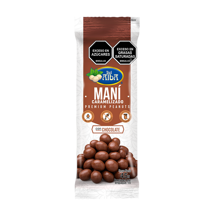 Maní con Chocolate x45g