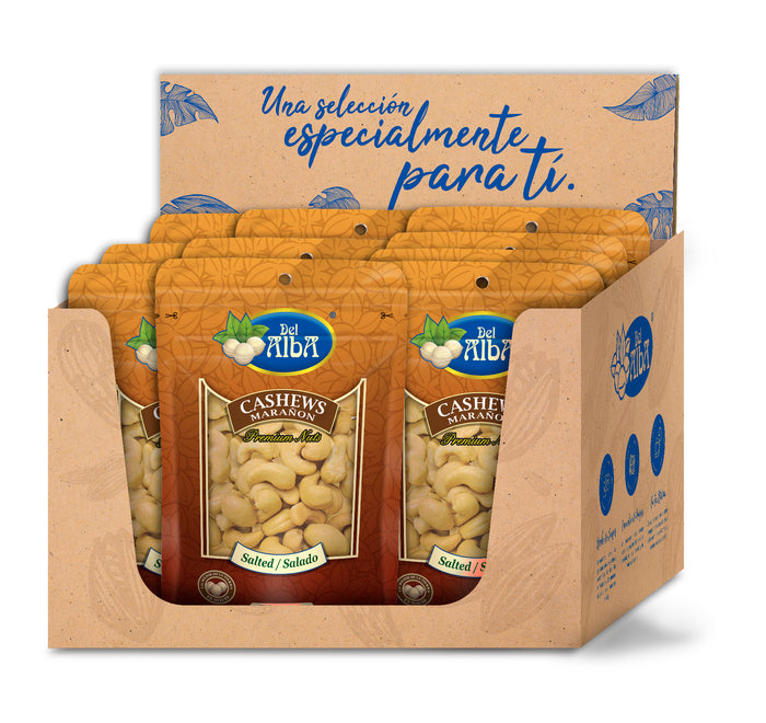Salted Cashew x 70g - 12 Units | Kosher Snacks