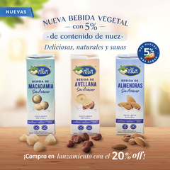 New Vegetable Drinks: Discover a new healthy and delicious way to consume your favorite nuts.