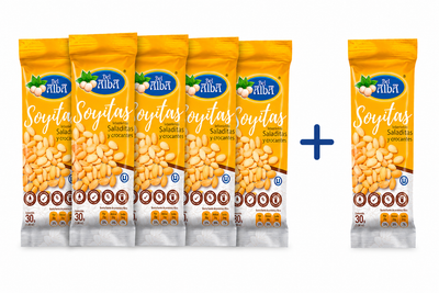 Pague 5 lleve 6 - Soyitas Saladitas x 30g
