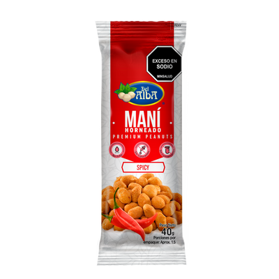Spicy Baked Peanuts | Spicy Peanut - 24 Units