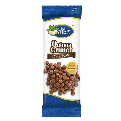 Quínoa Crunch cubierto con Chocolate x 25g - Del Alba
