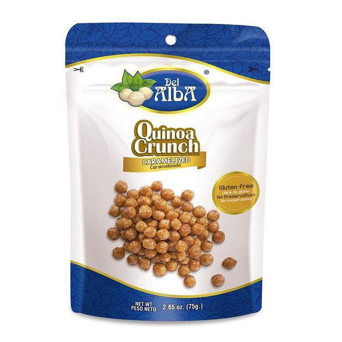 Quínoa Crunch Caramelizada x 75g - Del Alba