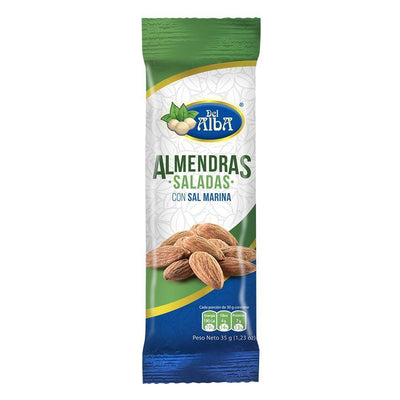 Almendra Salada x 35g - Del Alba